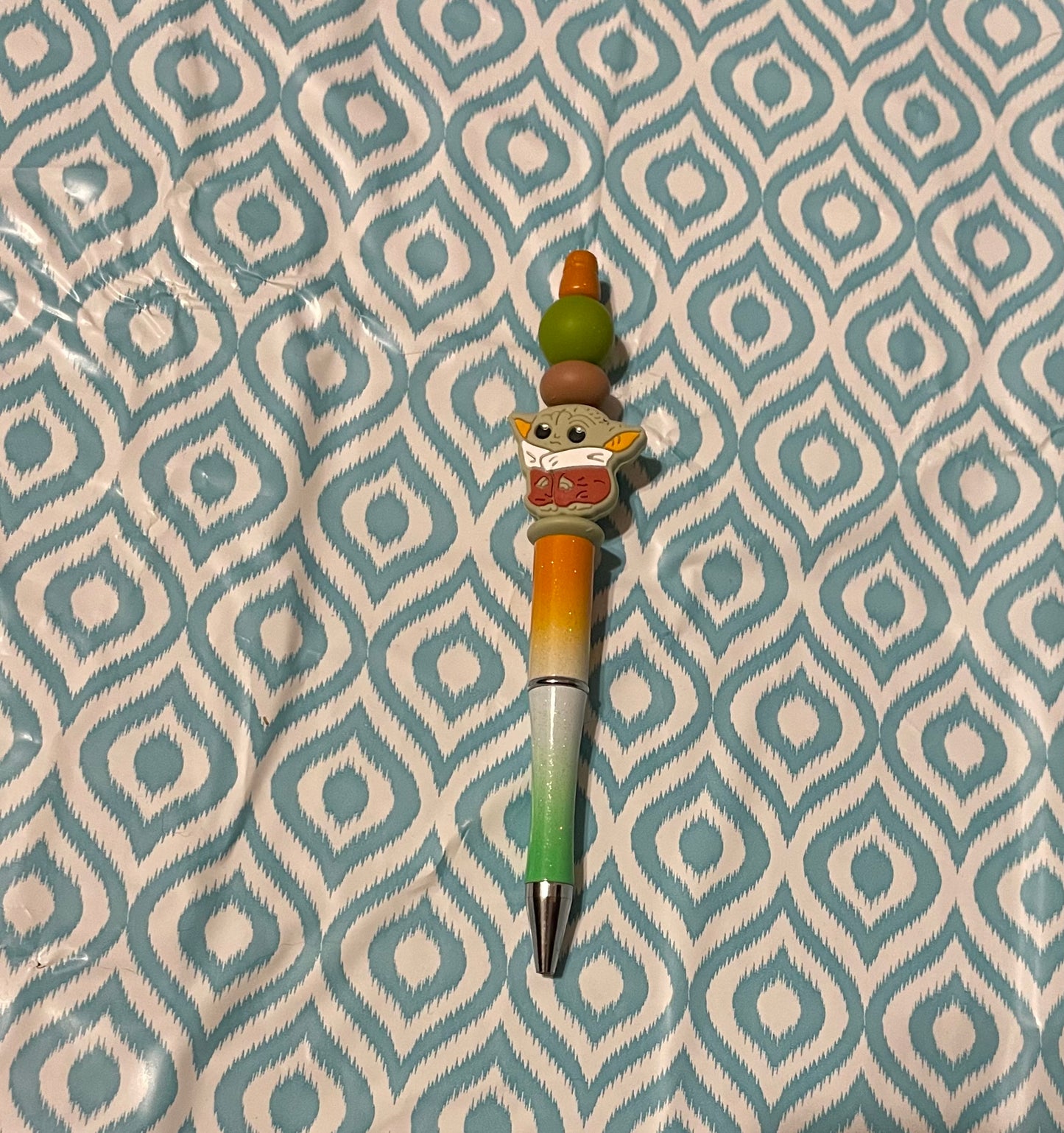 Baby Yoda beadable pen