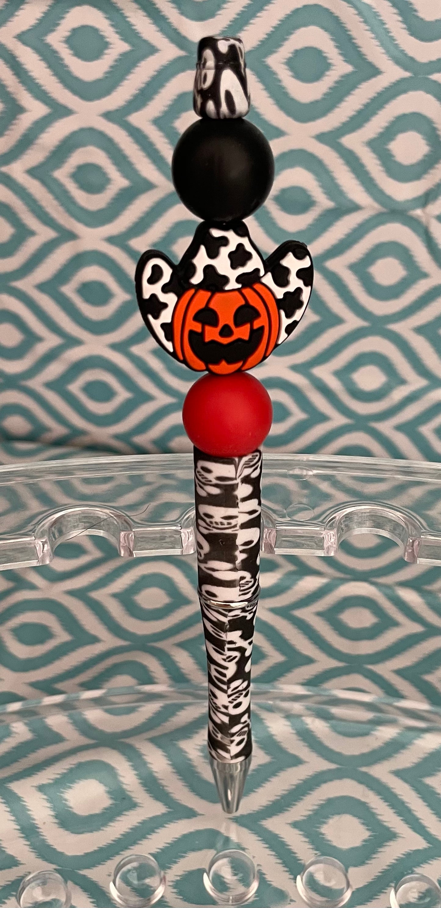 Pirate pumpkin cowboy beadable pen