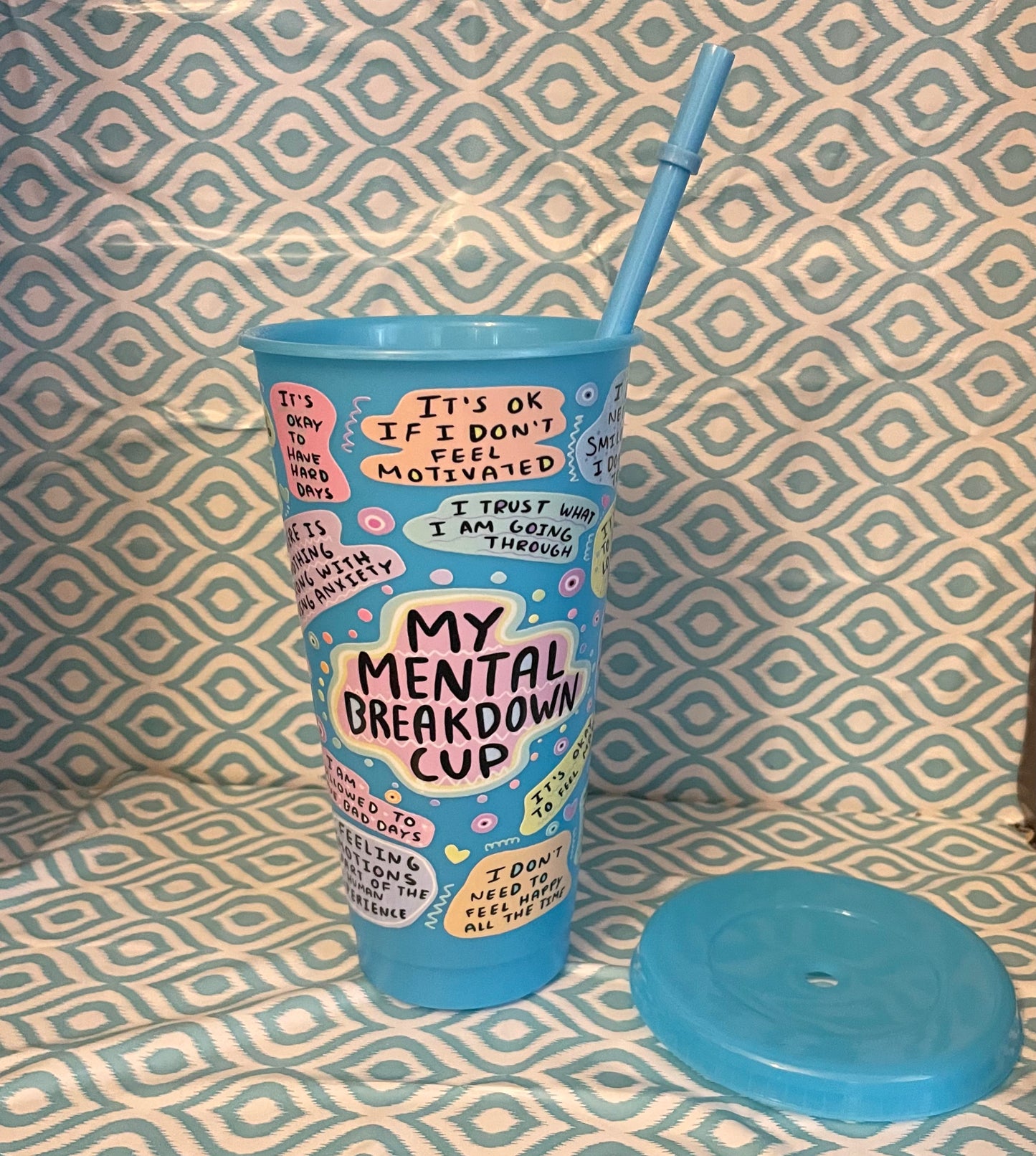 Mental breakdown dtf cold cup