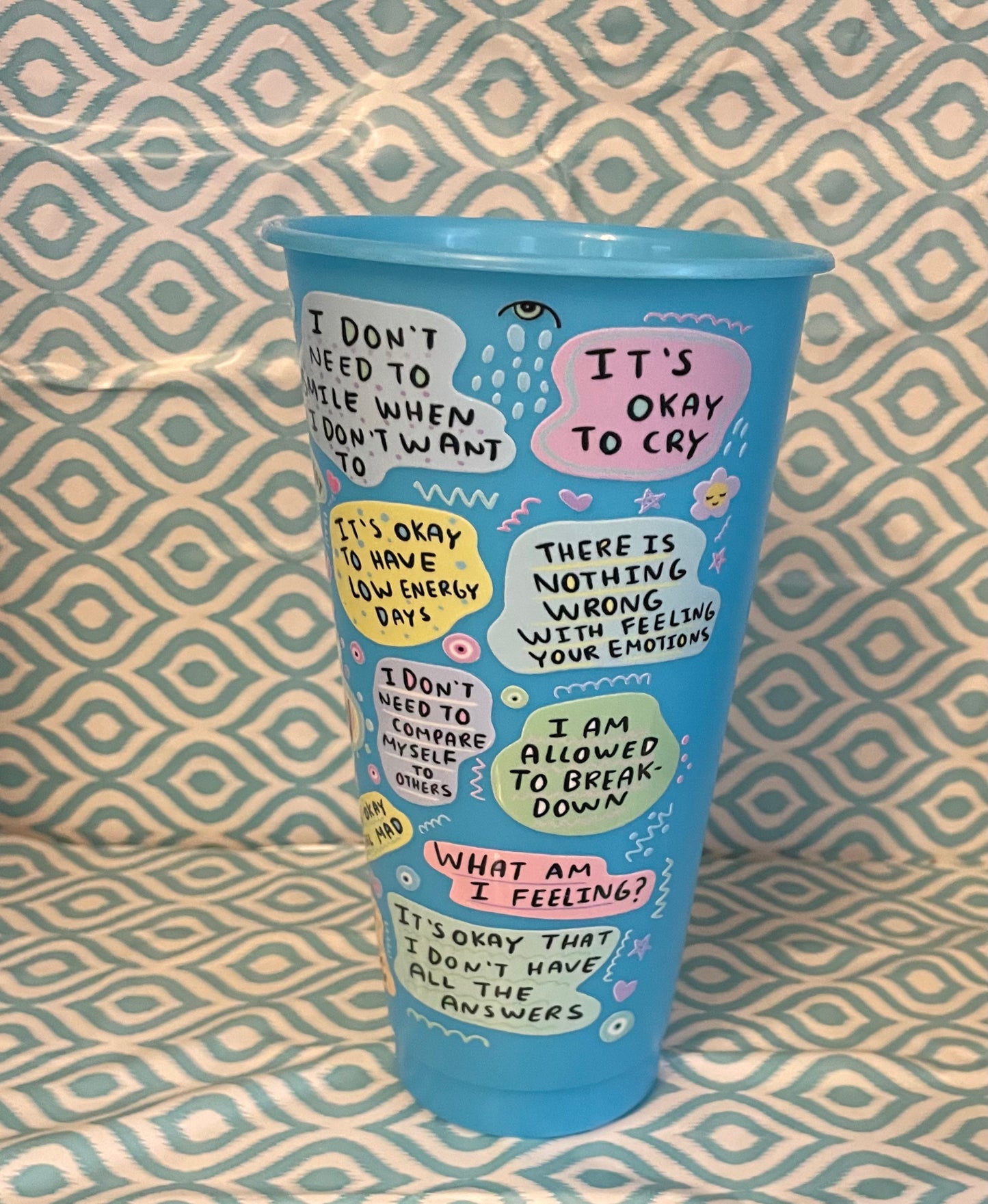 Mental breakdown dtf cold cup